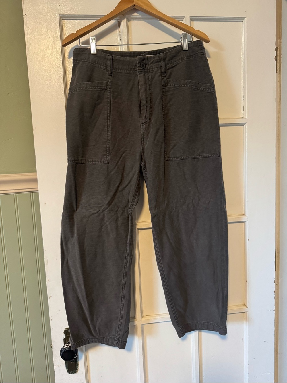 Women’s Casual Utility Pants - Charcoal